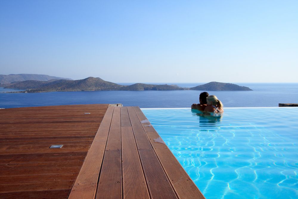 infinity pool and view